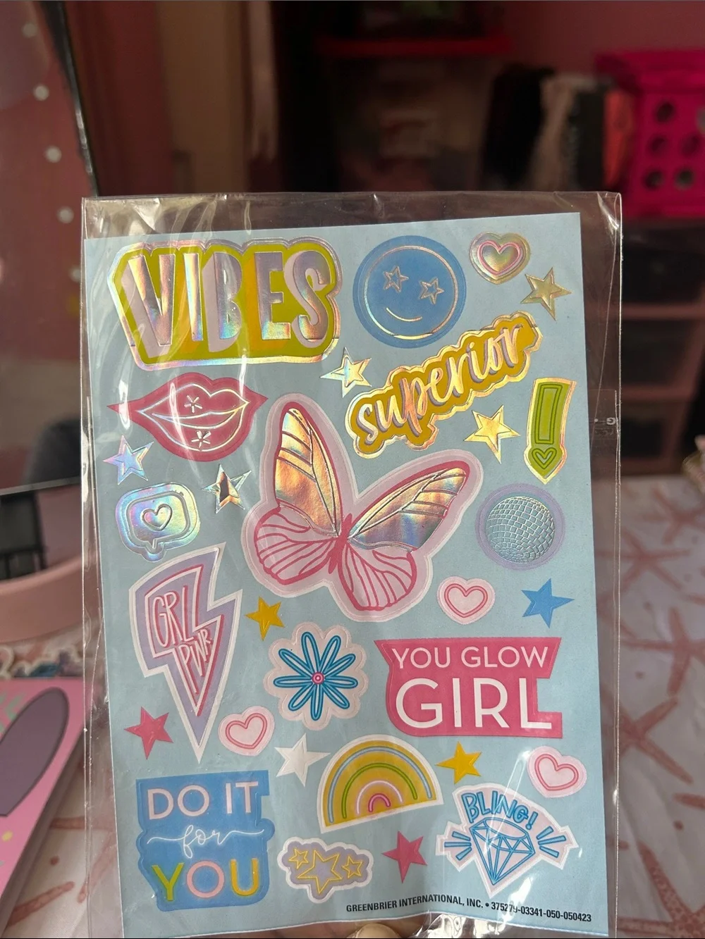 Disney Stitch Spiral Notebook in Pink and Blue with Stickers